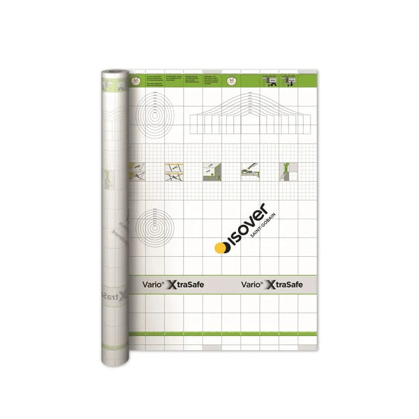 Isover Vario XtraSafe inteligentní parozábrana (parobrzda) 1,5 x 40 m ukázka