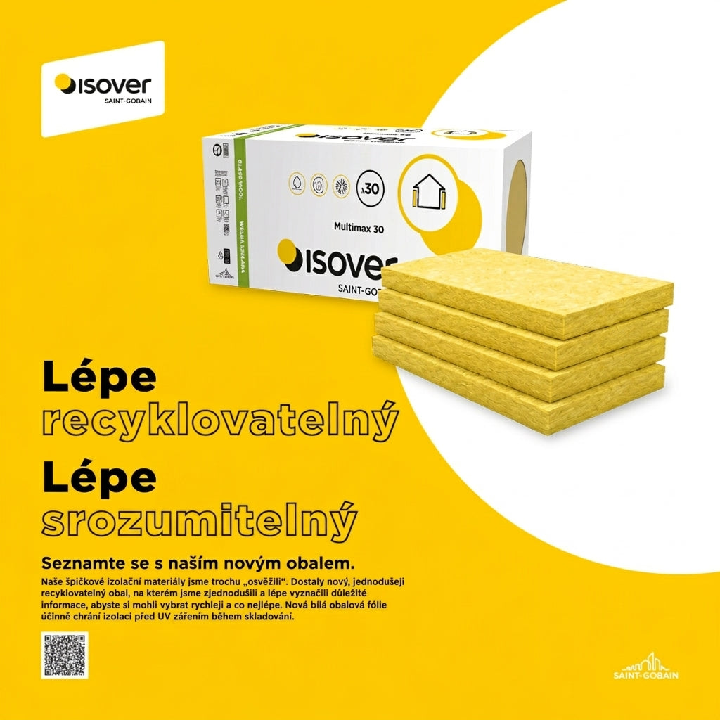 Isover MULTIMAX 30 λ 0,030 univerzální izolační desky plakát