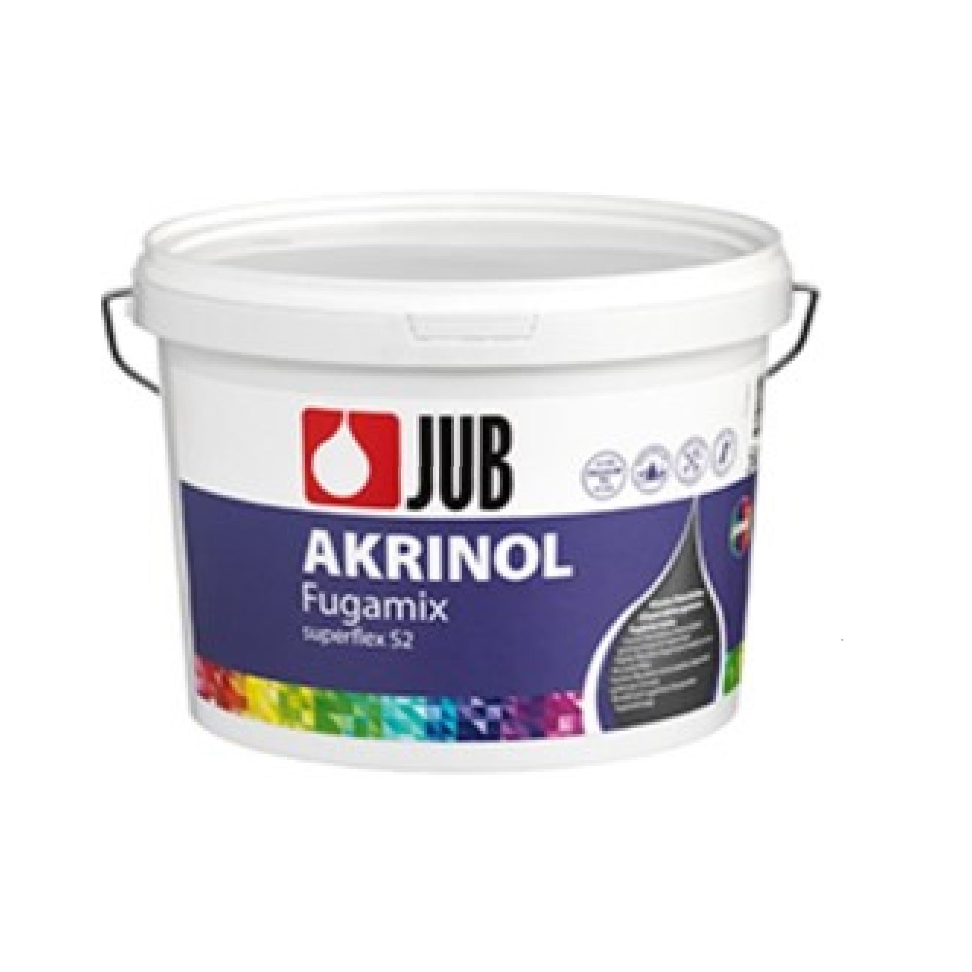 JUB AKRINOL Fugamix vysoce elastická disperzní spárovací hmota 3 kg