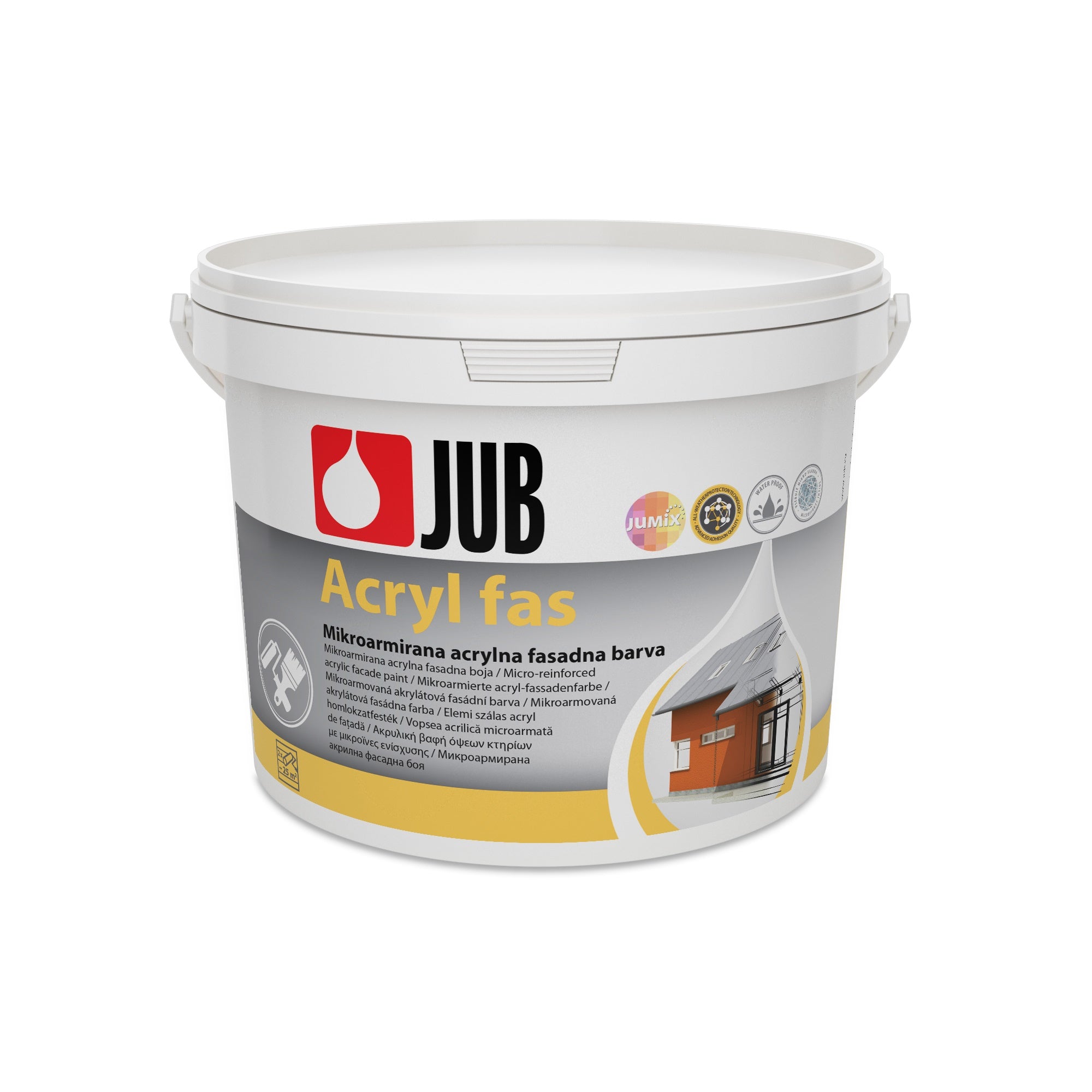 JUB Acryl fas mikroarmovaná akrylátová fasádní barva 2 l