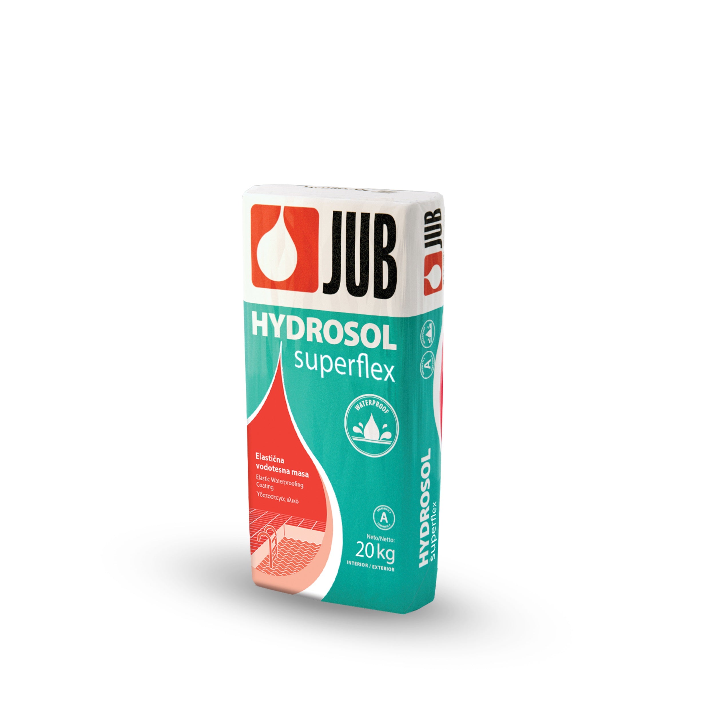 JUB HYDROSOL superflex 2K elastická dvousložková hydroizolace