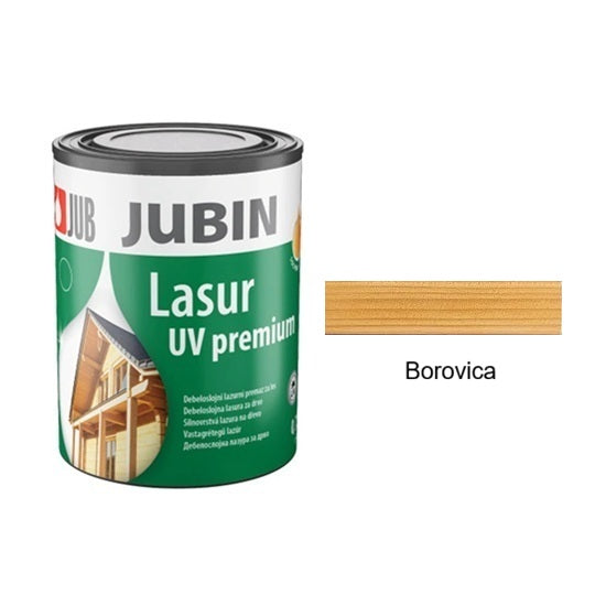 JUBIN LASUR UV Premium silnovrstvá lazura na dřevo