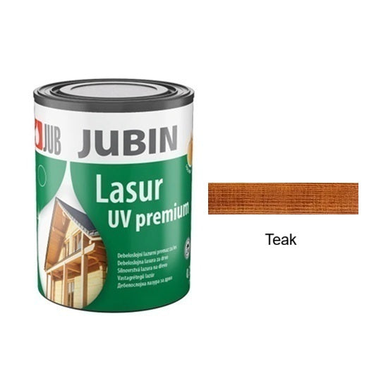 JUBIN LASUR UV Premium silnovrstvá lazura na dřevo