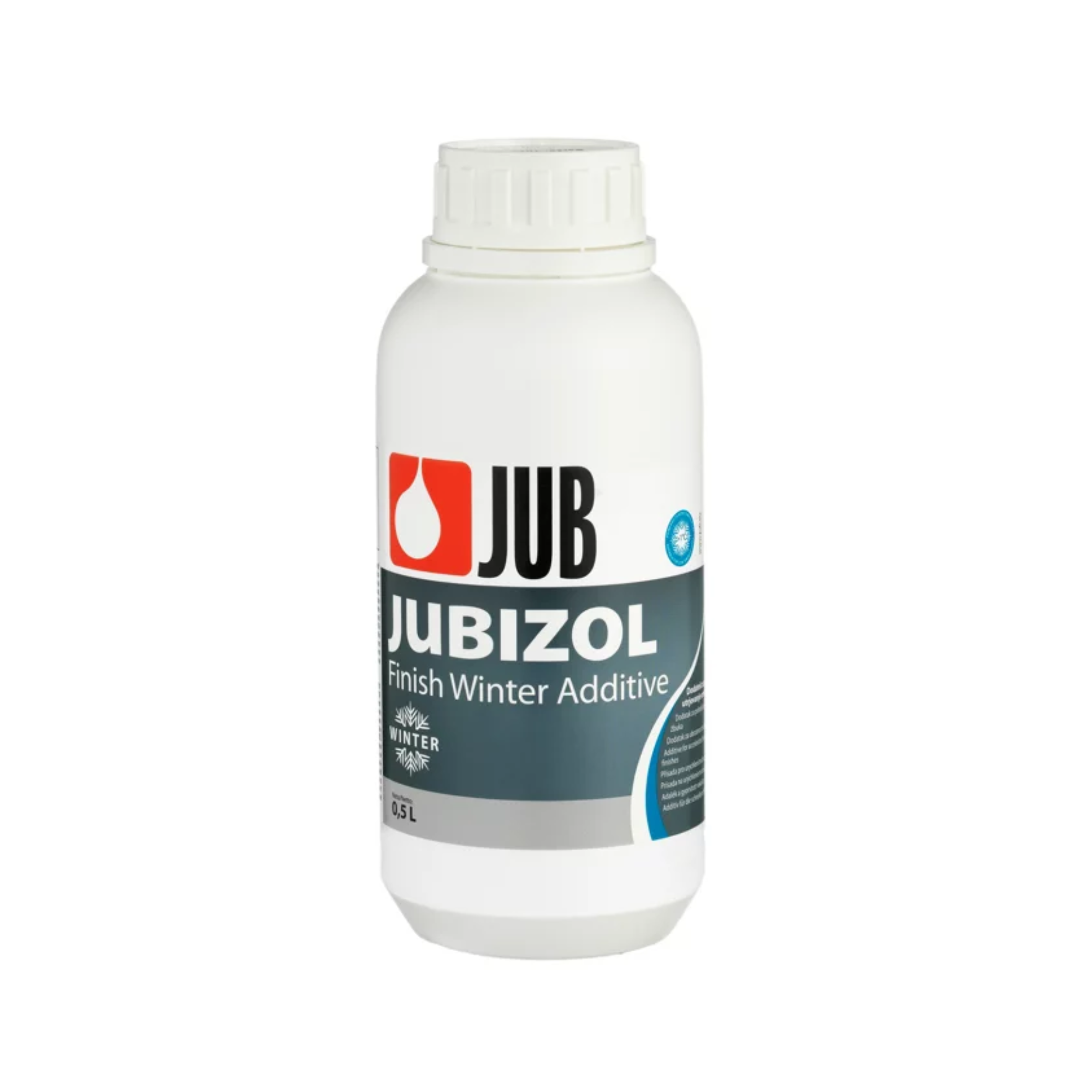 JUB JUBIZOL Finish Winter Additive zimní přísada pro urychlení tvrdnutí omítek 0,5 l