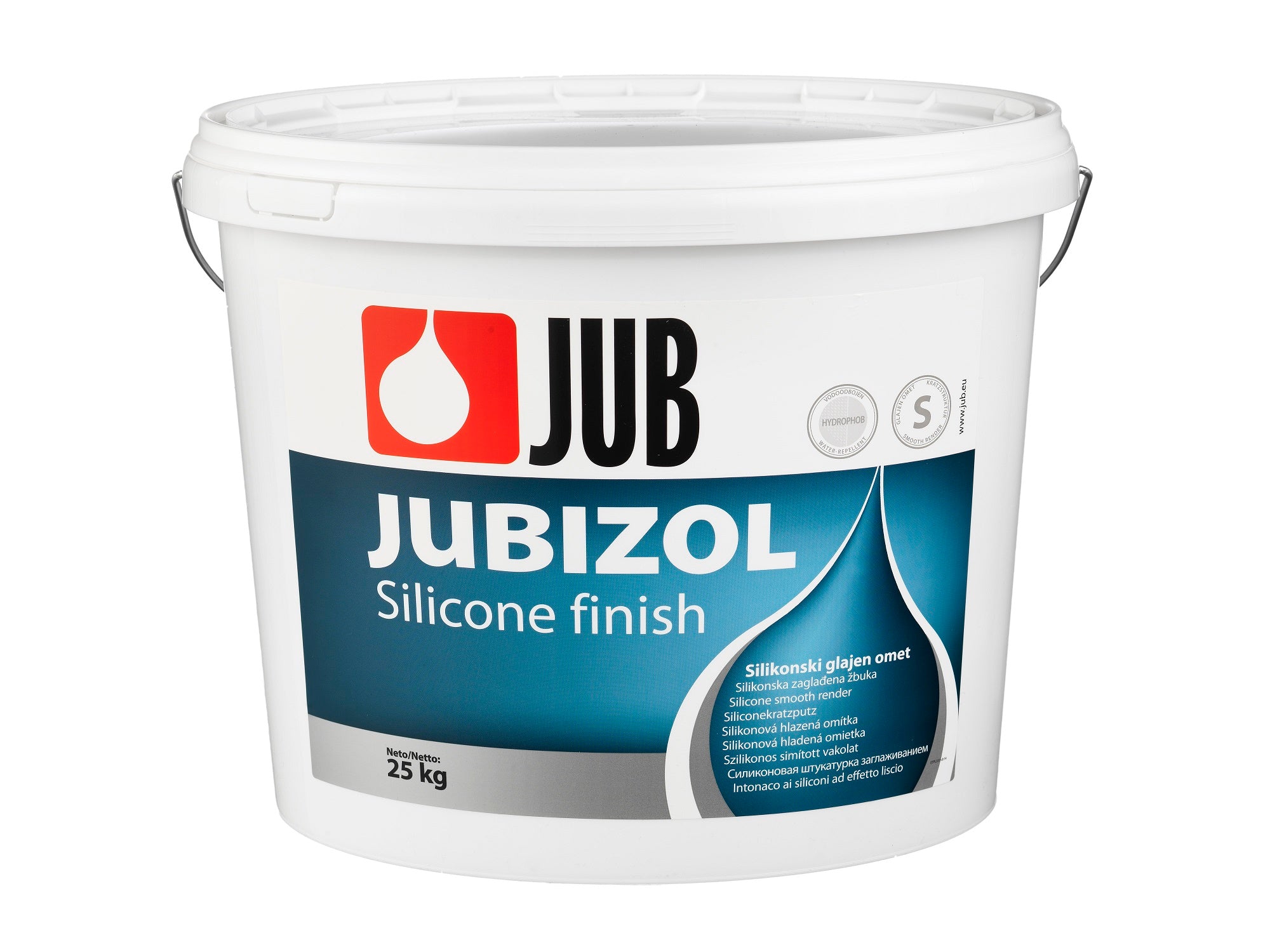 JUB JUBIZOL Silicone finish S silikonová hlazená omítka 25 kg