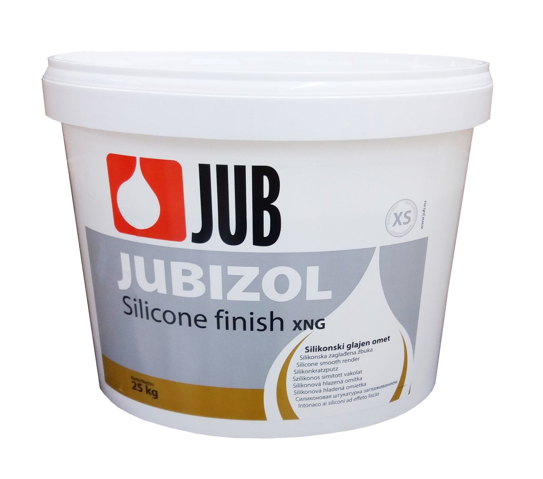 JUB JUBIZOL Silicone finish XS silikonová hlazená omítka 25 kg