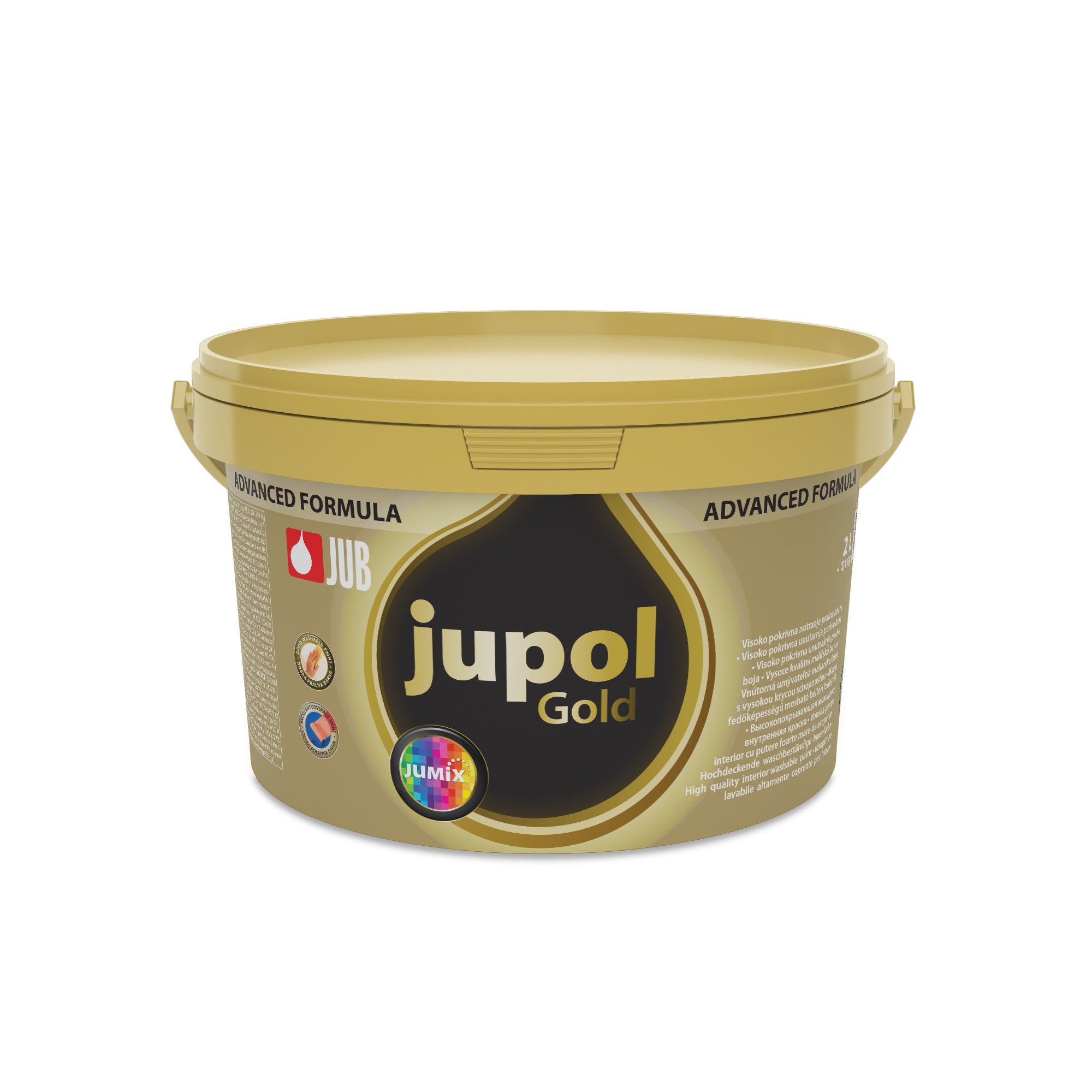 JUB JUPOL Gold advanced vnitřní omyvatelná malířská barva 2 l