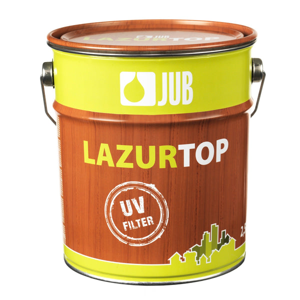 JUB LAZURTOP silnovrstvá lazura na dřevo 2,5 l