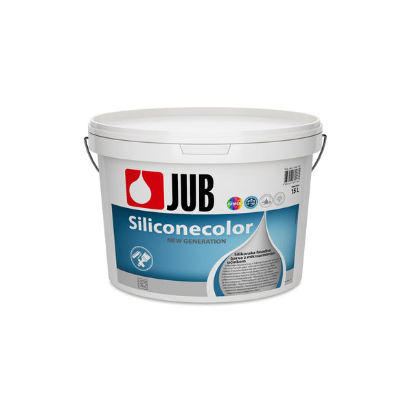 JUB SILICONECOLOR bílá silikonová fasádní barva 15 l
