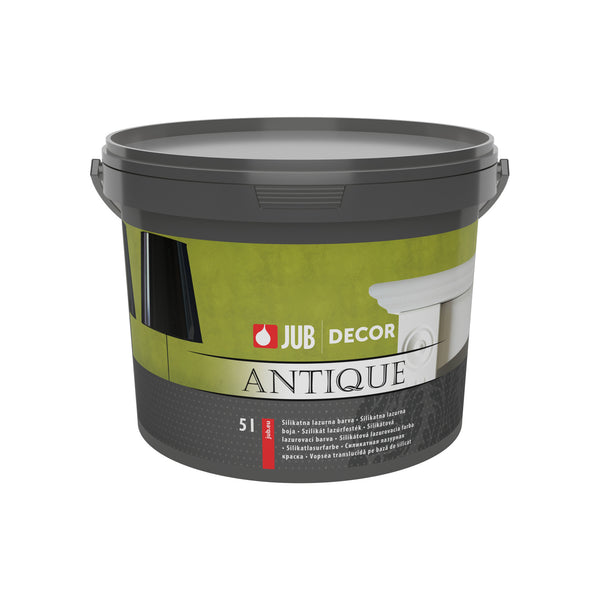 JUB DECOR Antique bílá malířská lazurovací barva na zeď 5 l