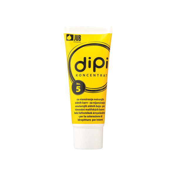 JUB DIPI Koncentrat tónovací pigment do interiérových barev 100 ml 5 Žlutý
