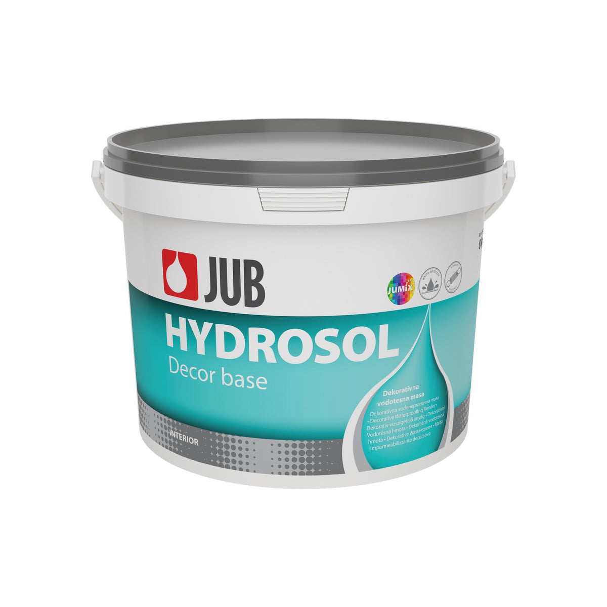 JUB HYDROSOL Decor base Dekorativní hydroizolace vodotěsná hmota 8 kg