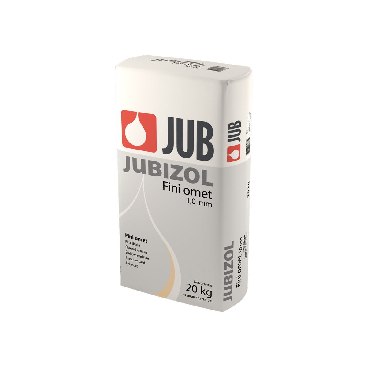 JUB JUBIZOL Fini omet vodoodpudivá závěrečná omítka 20 kg