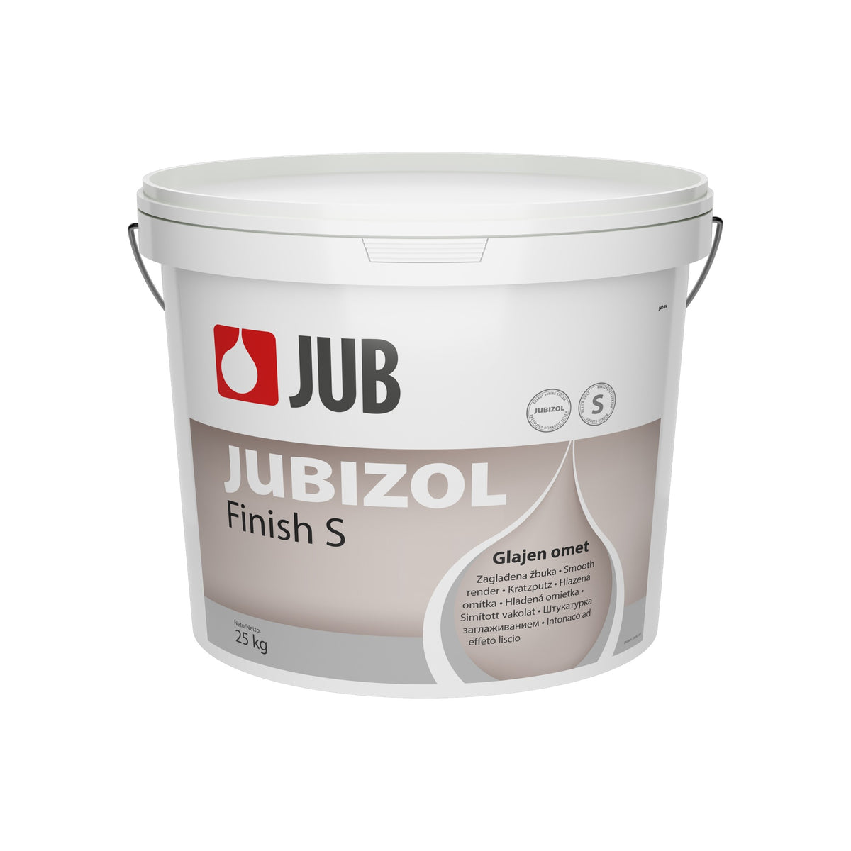 JUB JUBIZOL Finish S akrylátová dekorativní fasádní omítka 25 kg