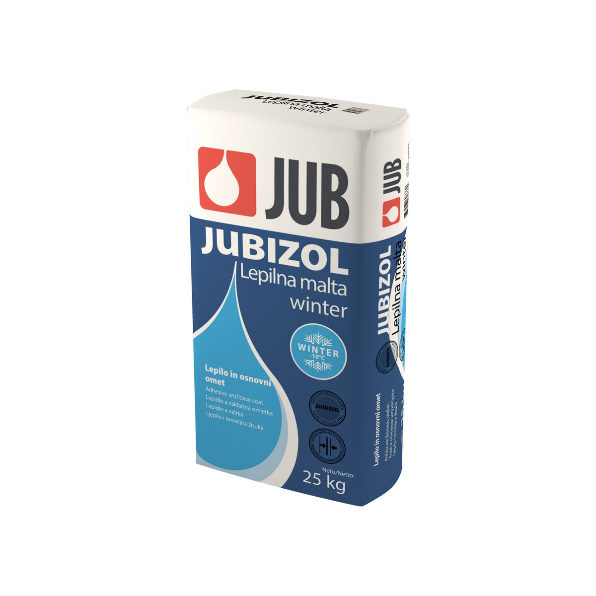 JUB JUBIZOL Lepicí malta winter lepidlo a základní omítka pro polystyren a minerální vatu 25 kg