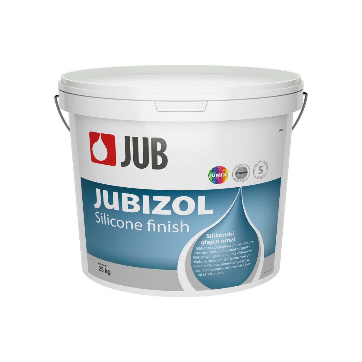 JUB JUBIZOL Silicone finish S silikonová dekorativní fasádní omítka 25 kg