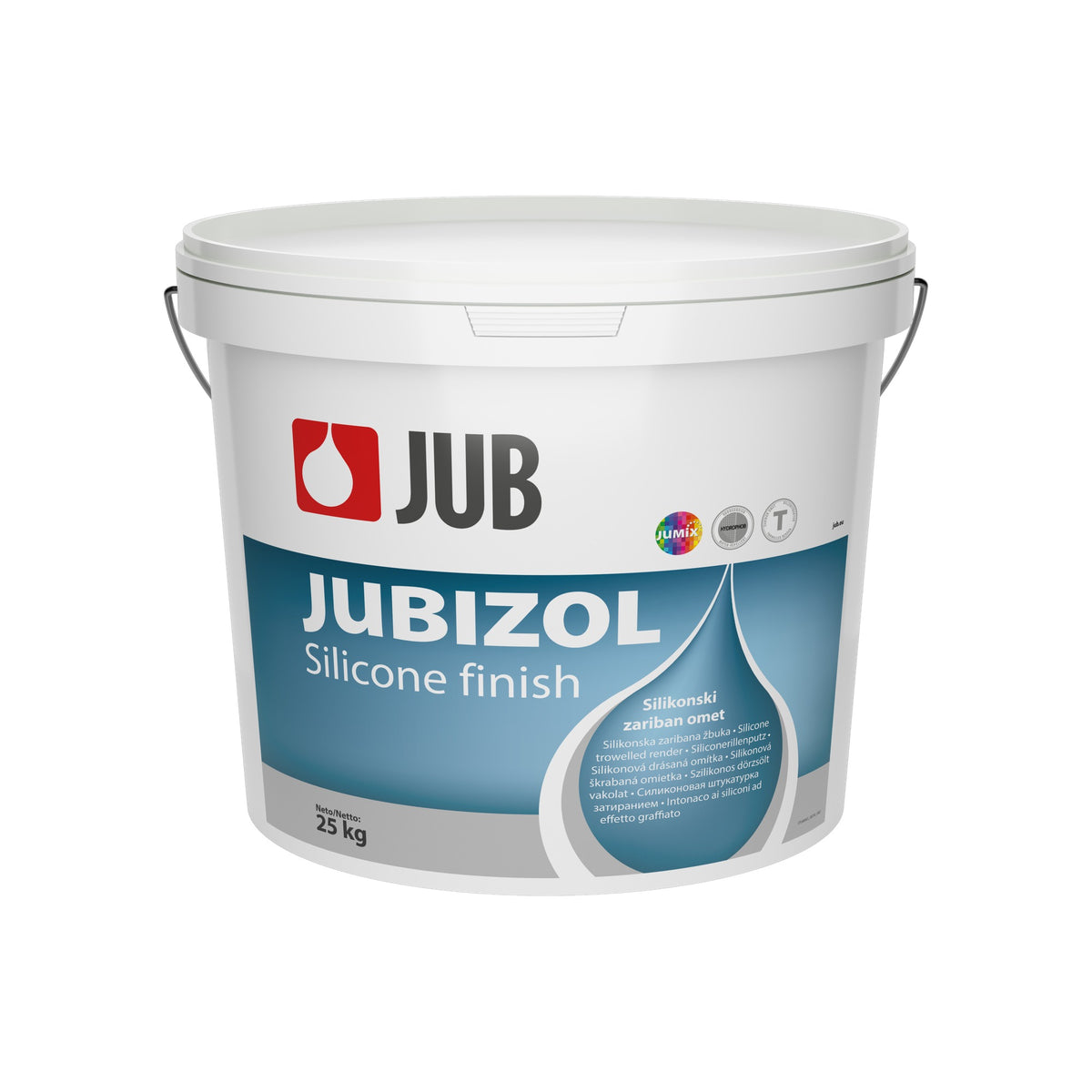 JUB JUBIZOL Silicone finish T silikonová drásaná omítka 25 kg