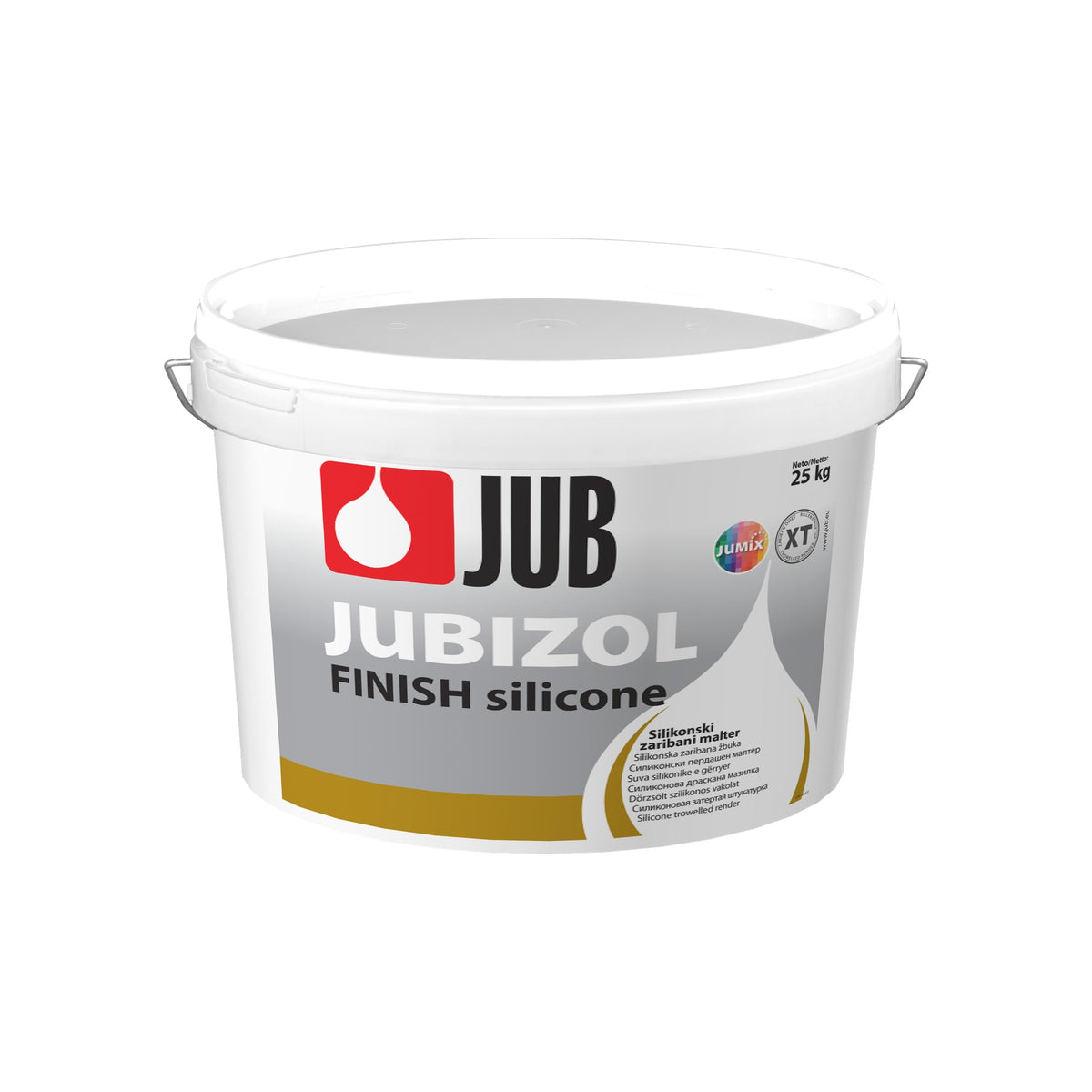 JUB JUBIZOL Silicone finish XT silikonová drásaná omítka 25 kg