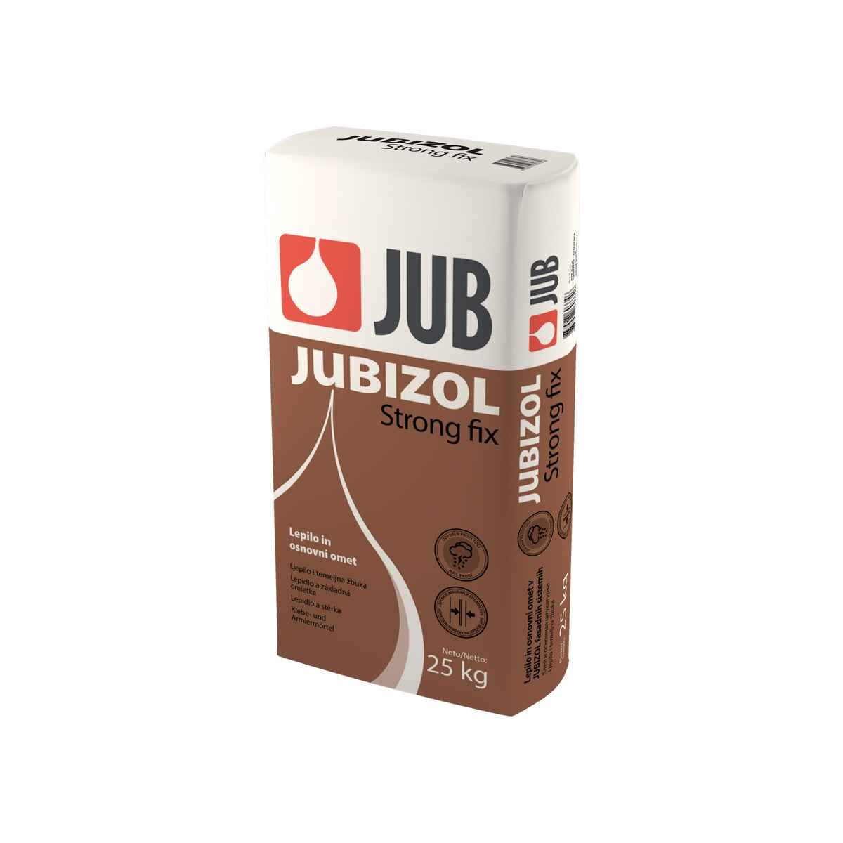 JUB JUBIZOL Strong fix Mikroarmovaná cementová malta a základní omítka na polystyren a minerální vatu 25 kg