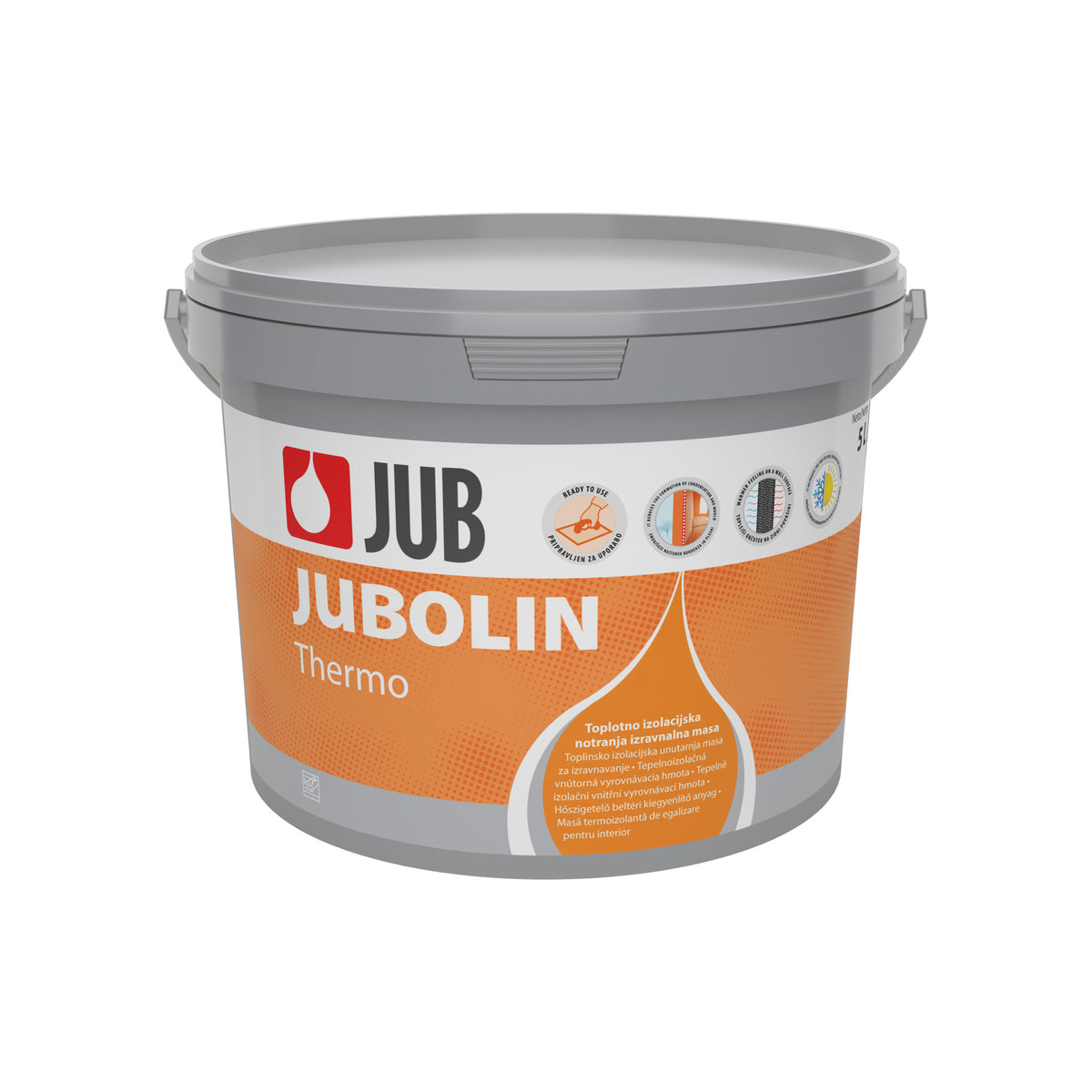 JUB JUBOLIN Thermo vnitřní tepelně izolační stěrka na stěny 5 l