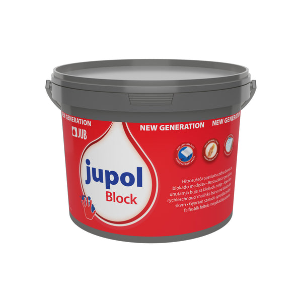 JUB JUPOL Block NEW GENERATION barva na blokování skvrn 5 l