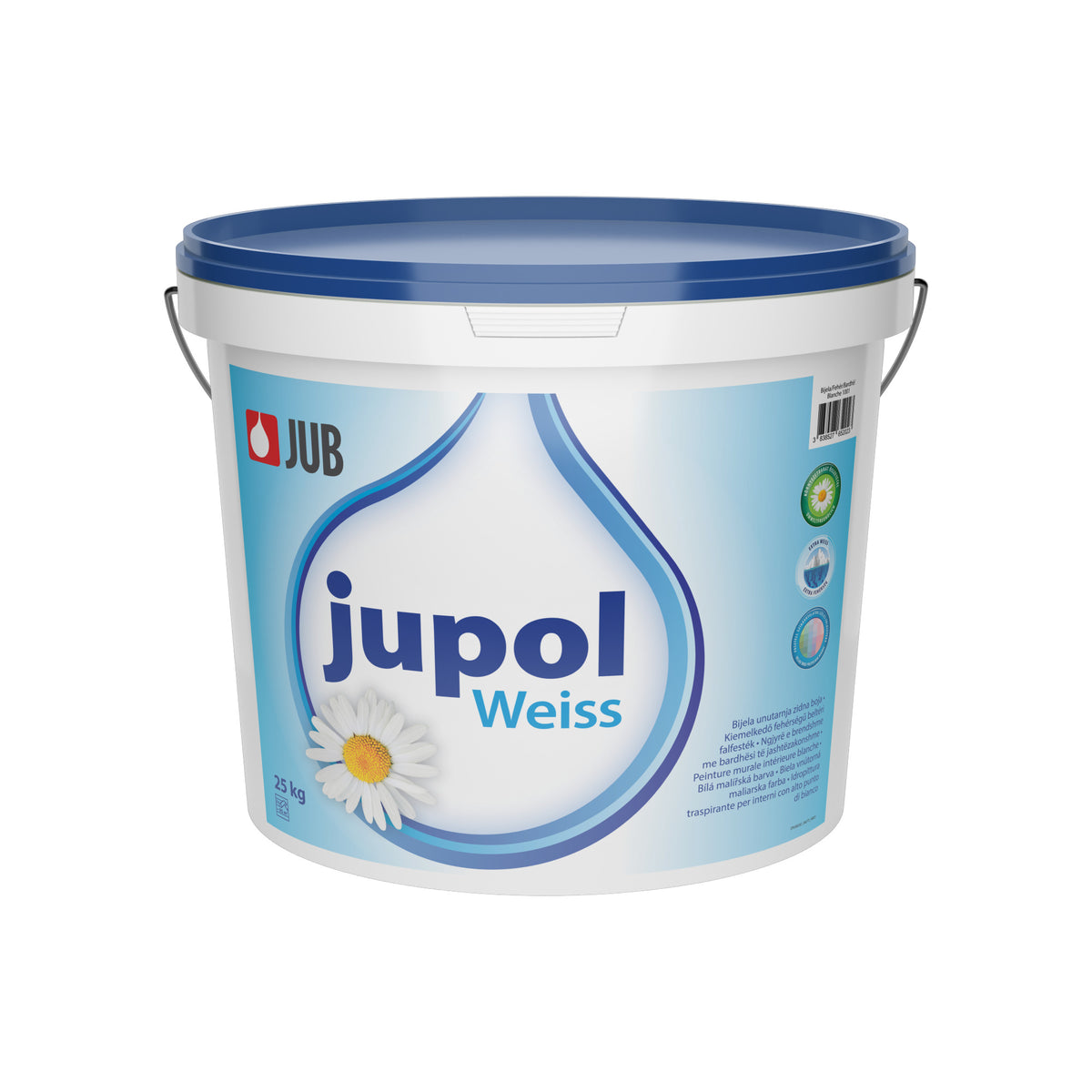JUB JUPOL Weiss bílá vnitřní malířská barva 25 kg