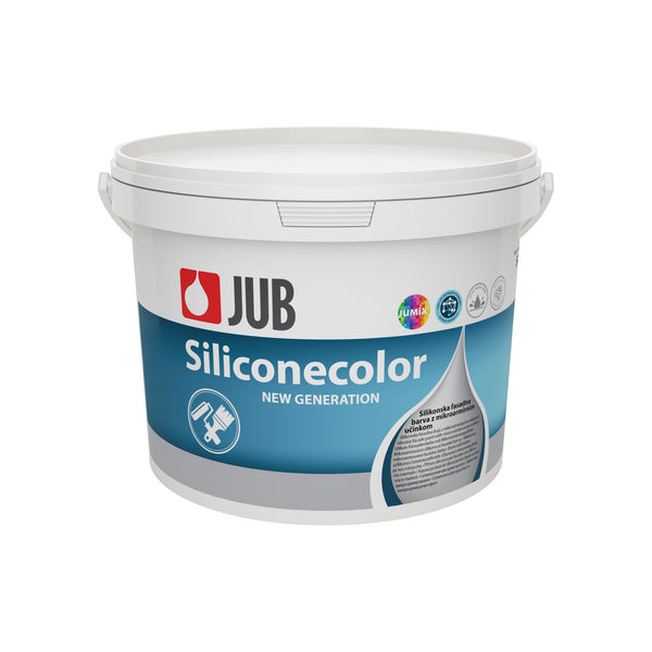 JUB SILICONECOLOR bílá silikonová fasádní barva 5 l