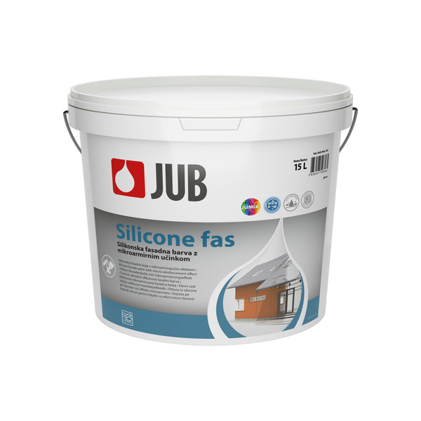 JUB Silicone fas bílá silikonová fasádní barva 15 l