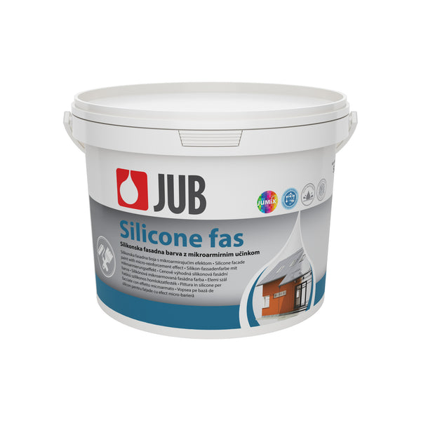 JUB Silicone fas bílá silikonová fasádní barva 5 l