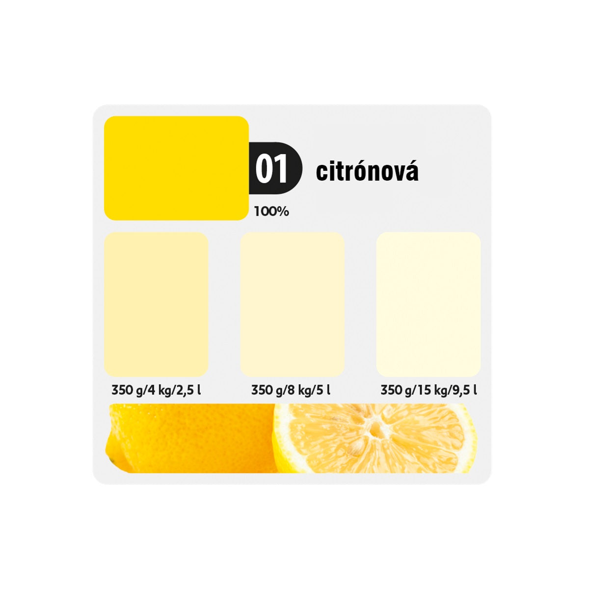 KITTFORT COLORLINE tónovací a malířska barva 2v1