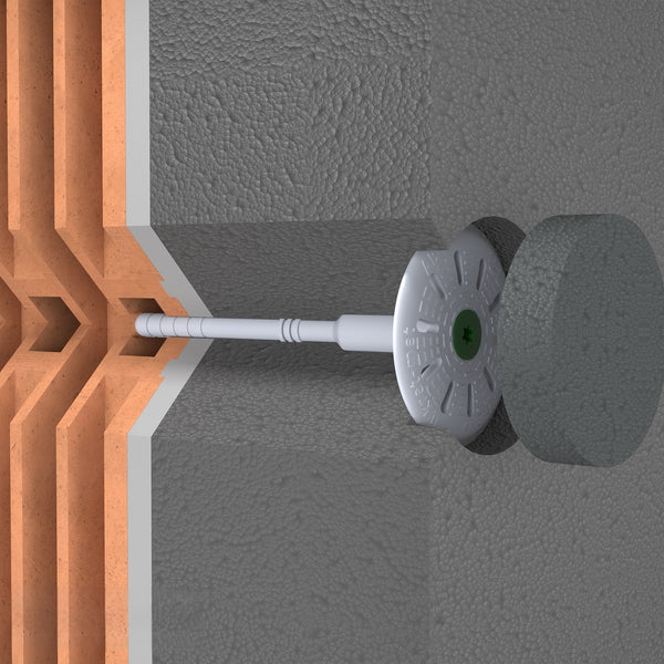 KLIMAS Wkret-met fasádní zátka pro hmoždinky ThermoDrive-V2