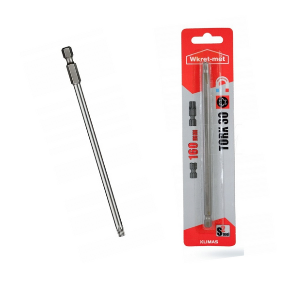 KLIMAS Wkret-met magnetický hvězdicový bit TX-30 160 mm