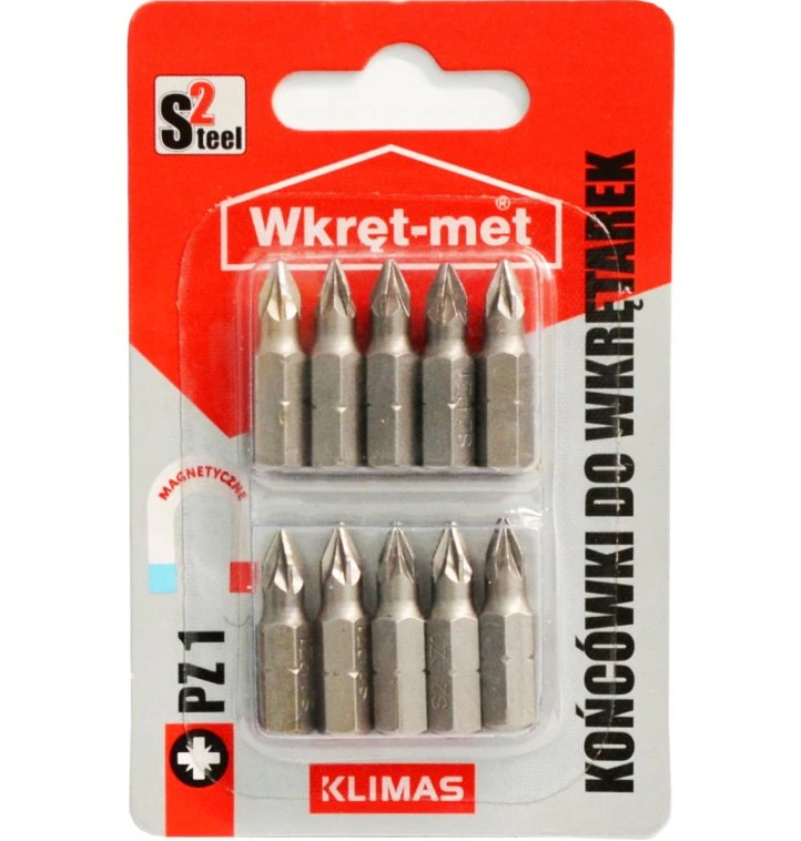 KLIMAS Wkret-met magnetický křížový bit PZ-1