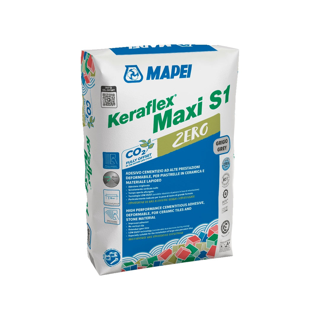 MAPEI Keraflex Maxi S1 Zero cementové lepidlo pro dlažbu a obklad 25 kg