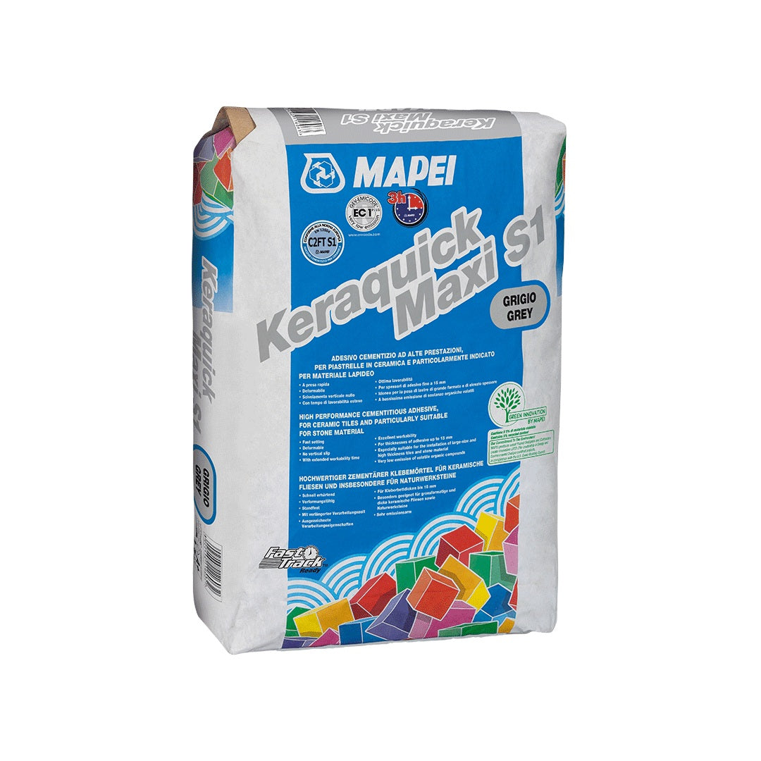 MAPEI Keraquick Maxi S1 rychletvrdnoucí lepidlo na dlažbu a obklady