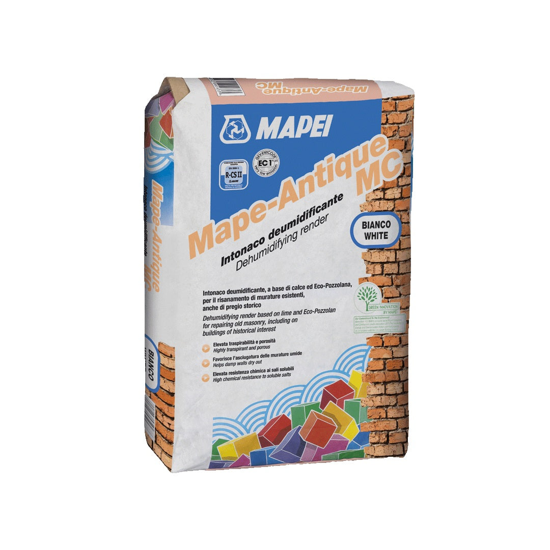 MAPEI Mape-Antique MC sanační malta pro opravu starého zdiva 25 kg