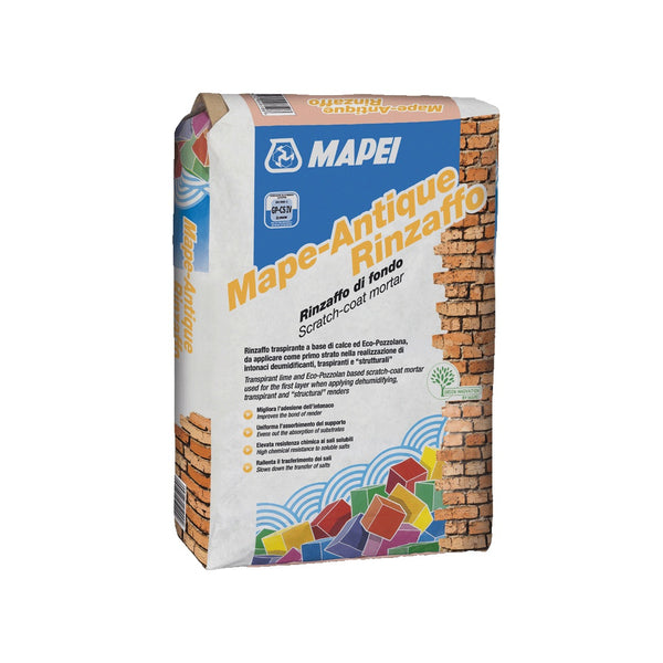 MAPEI Mape-Antique Rinzaffo paropropustná malta pro opravu zdiva