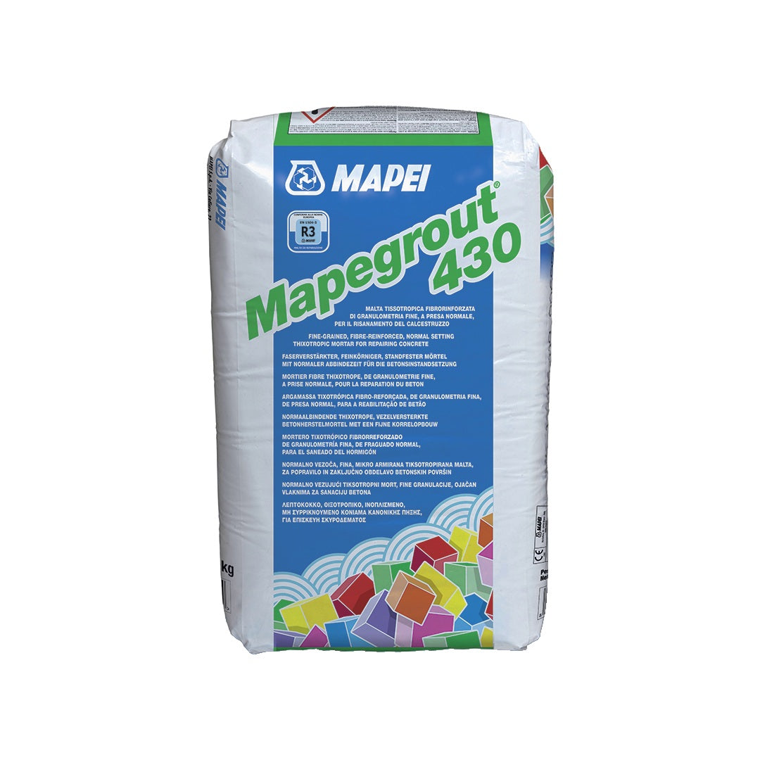 MAPEI Mapegrout 430 malta pro opravu betonových konstrukcí