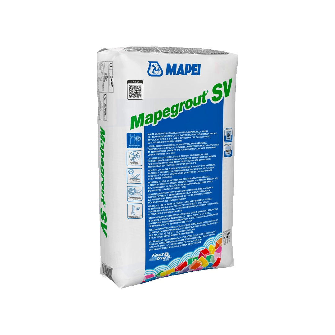 MAPEI Mapegrout SV rychletvrdnoucí cementová malta pro opravy betonu