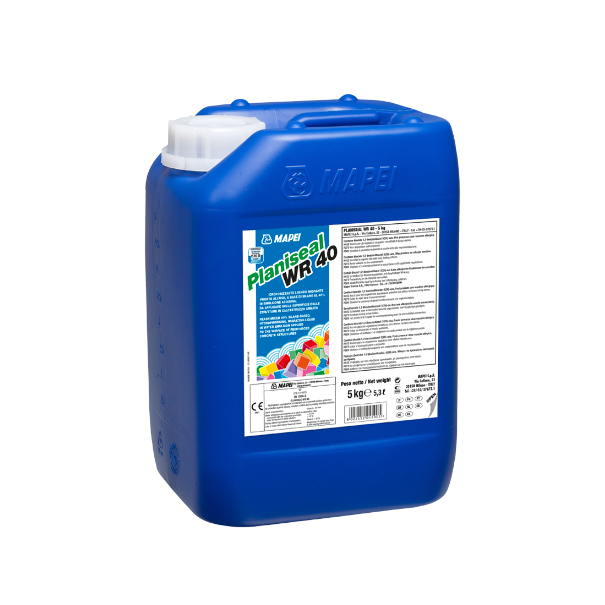 MAPEI Planiseal WR 40 tekutý hydrofobizační migrující přípravek 5 kg