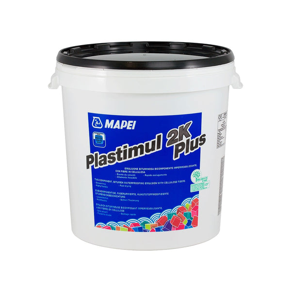 MAPEI Plastimul 2K Plus dvousložková bitumenová izolační emulze na základy a sklepy