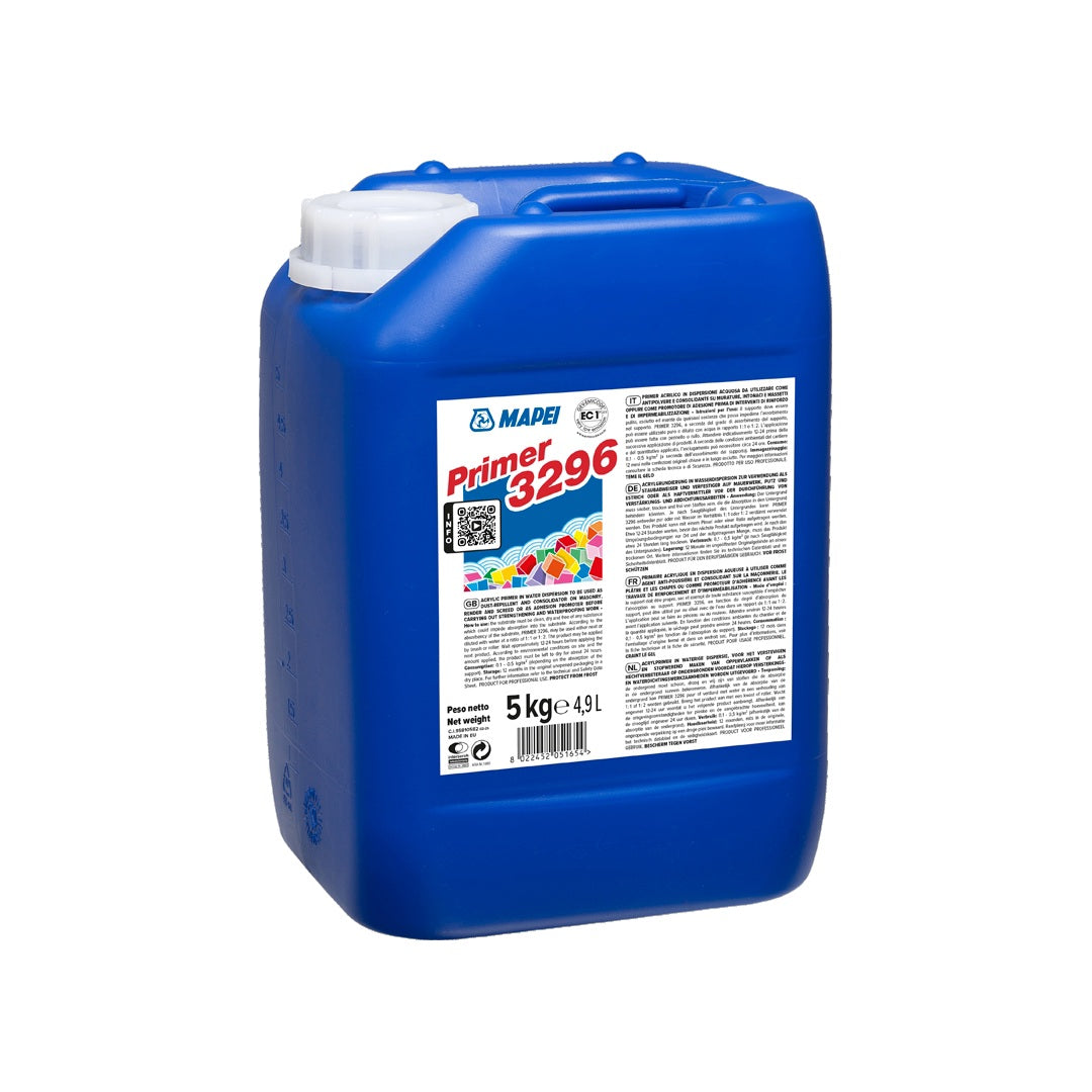 MAPEI Primer 3296 základní penetrační nátěr na savé podklady 5 kg