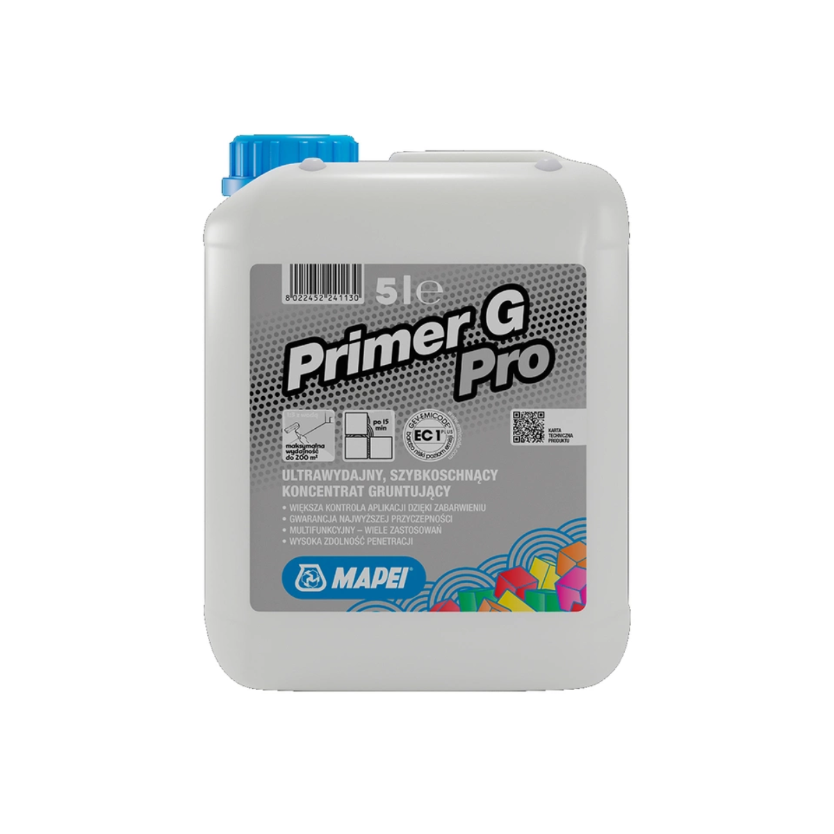 MAPEI Primer G Pro základní penetrační nátěr 5 l