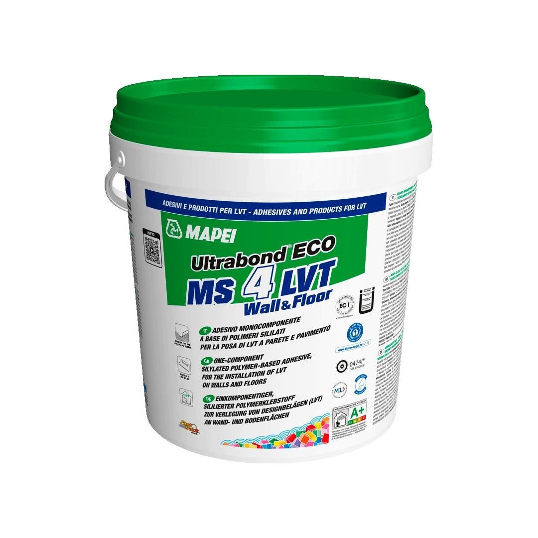 MAPEI Ultrabond Eco MS 4 LVT Wall&Floor polymerové lepidlo na vinyl 7 kg