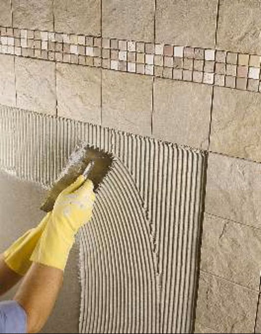 MAPEI Adesilex P9 cementové lepidlo pro dlažbu a obklad aplikace