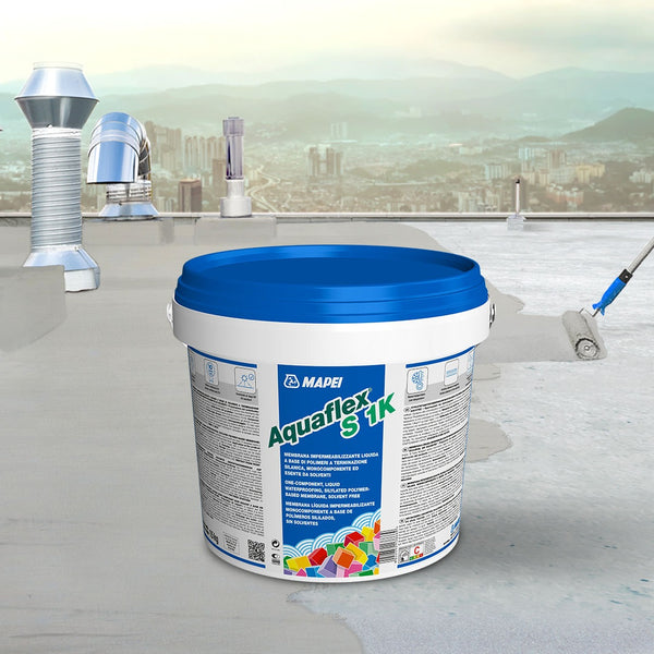 MAPEI Aquaflex S 1K jednosložková hydroizolace pod dlažbu a obklad aplikace