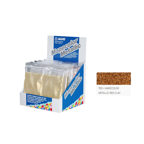 MAPEI Mapecolor Metallic red clay