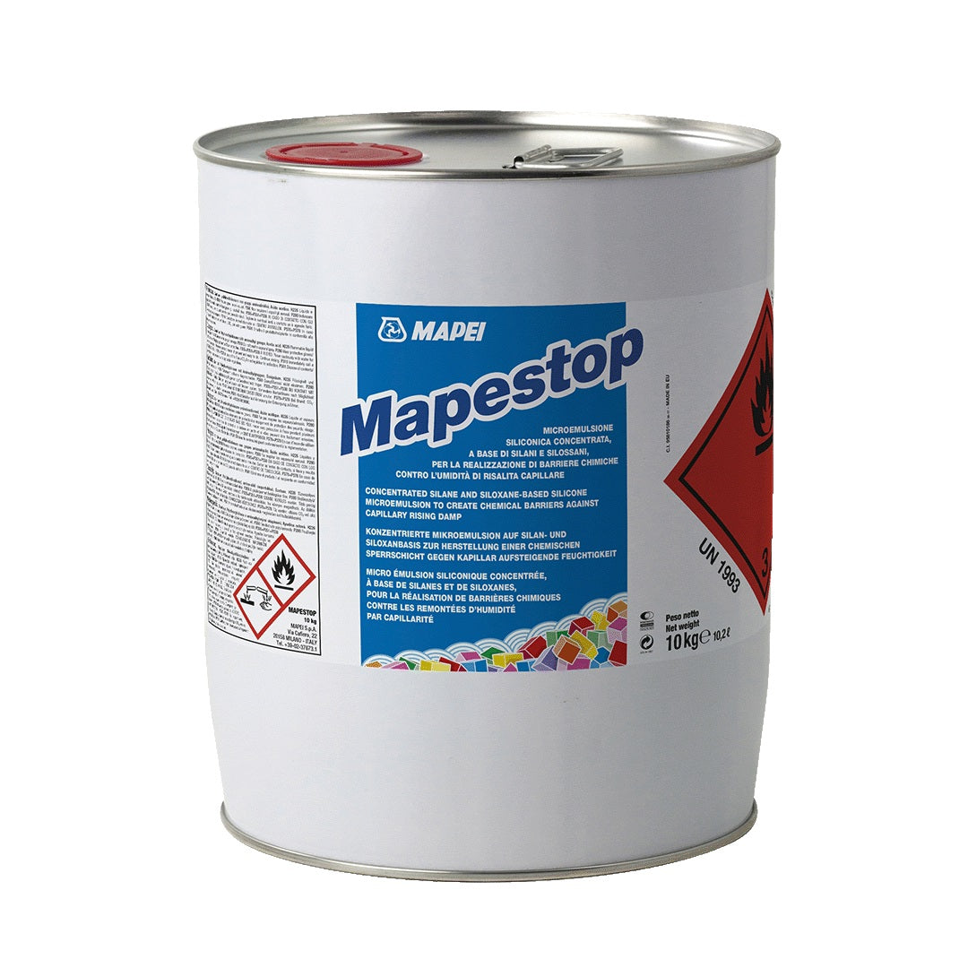 MAPEI Mapestop silikonová mikroemulze pro utěsnění spár 10 kg