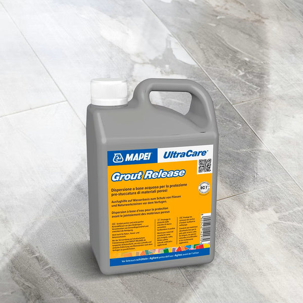 MAPEI Ultracare Grout Release ochranný přípravek před spárováním aplikace