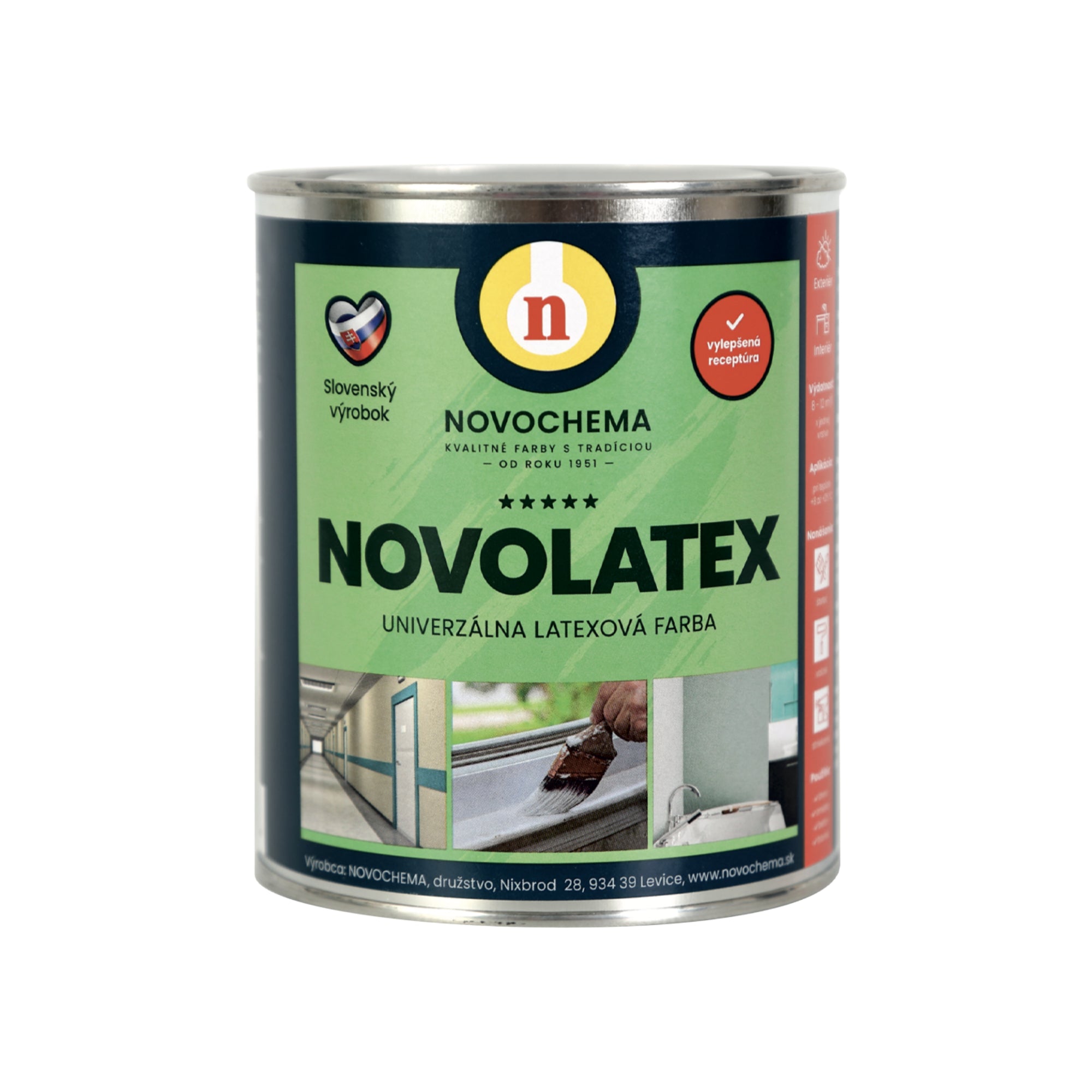 NOVOCHEMA Novolatex univerzální latexová barva 0,7 kg